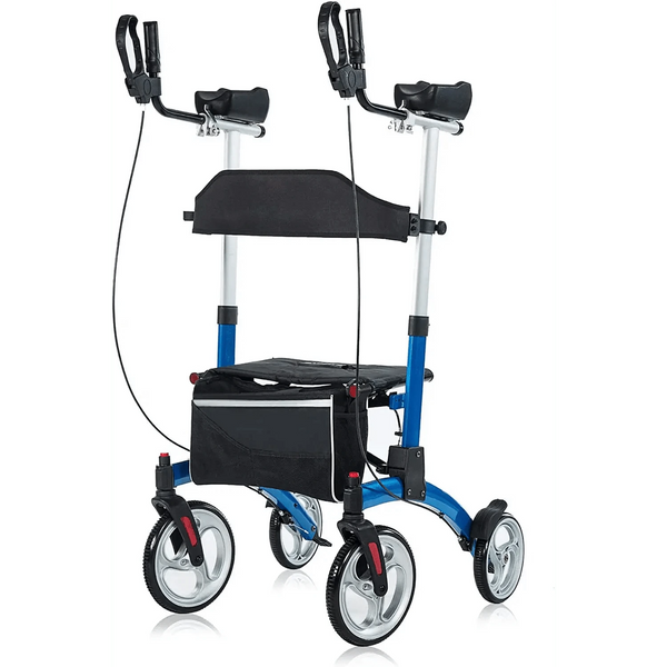 HCT-9291D Dual-Brake Upright Walker 10" Wheels Refurbished