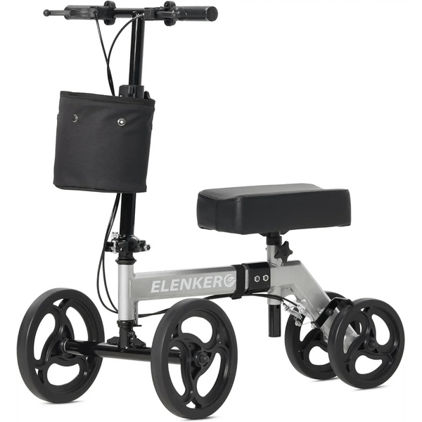 YF-9002A Steerable Deluxe Medical Knee Walker 10" Wheels