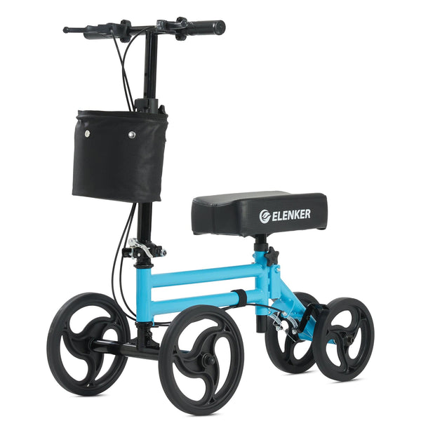 YF-9005G Economy Knee Walker 10" Wheels with Dual Braking System