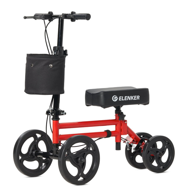 YF-9005G Economy Knee Walker 10" Wheels with Dual Braking System