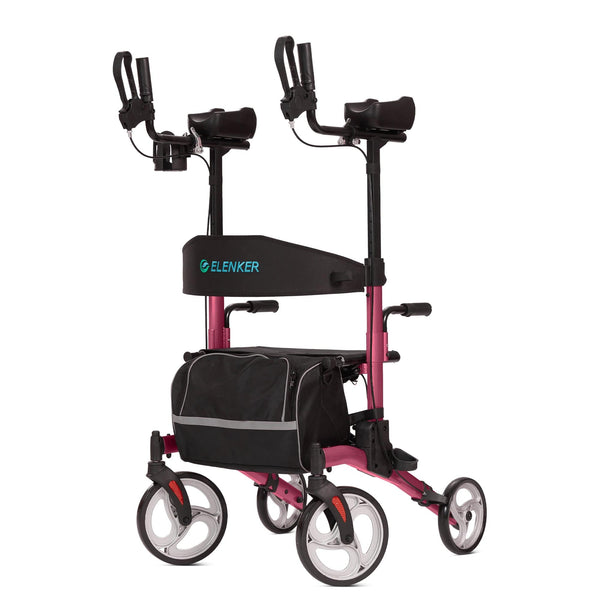 HFK-9240 Dual-Brake Upright walker 10" wheels Refurbished