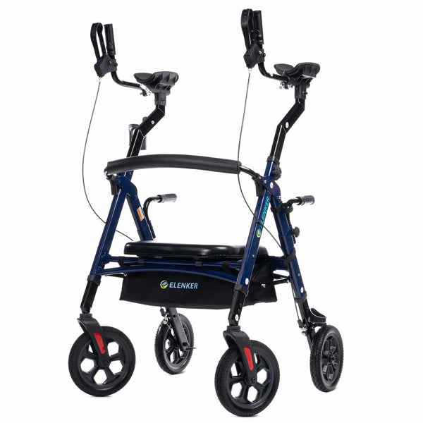 YF-9008F All-Terrain Heavy Duty Upright Walker 10" Wheels