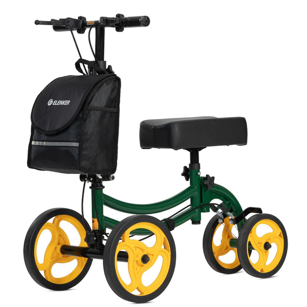 YF-9011A Deluxe Steerable Medical Knee Walker 10" Wheels