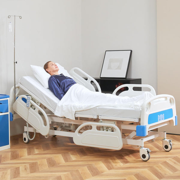 DH-7A13 5-Function Quiet Full Electric Hospital Bed With Remote Control