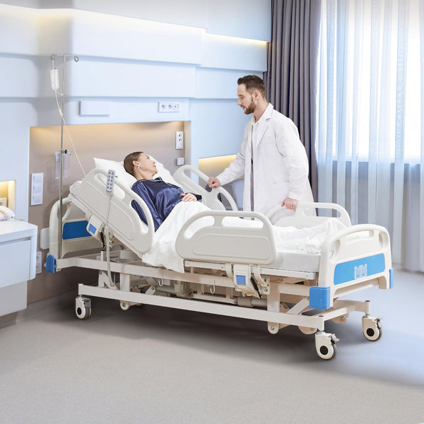 DH-7A13 5-Function Quiet Full Electric Hospital Bed With Remote Control