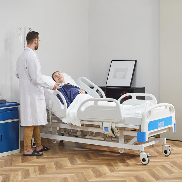DH-7A13 5-Function Quiet Full Electric Hospital Bed With Remote Control