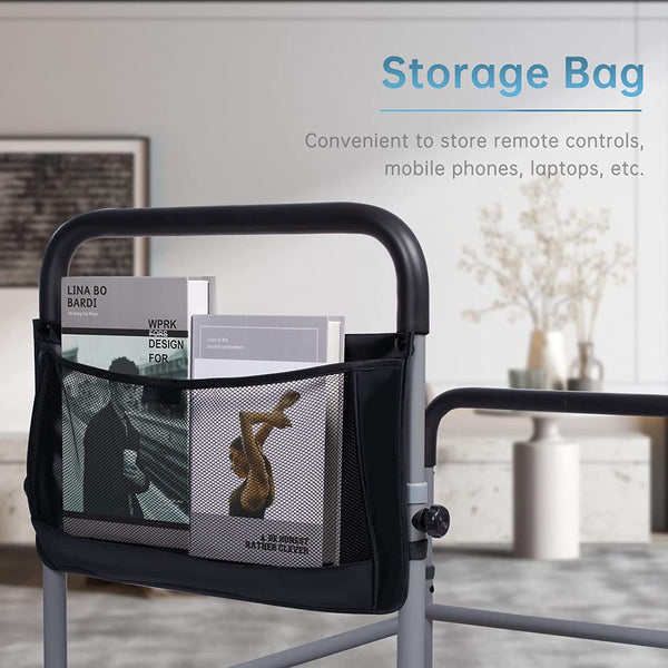 HFK-7204 Adjustable Safe Non-slip Bed Step Stool