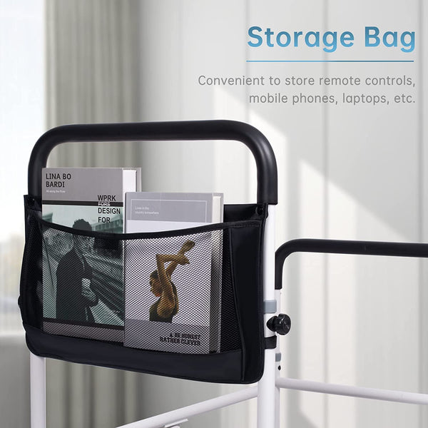 HFK-7204 Adjustable Safe Non-slip Bed Step Stool