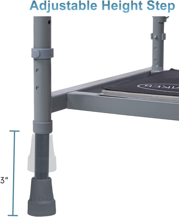 HFK-7204 Adjustable Safe Non-slip Bed Step Stool