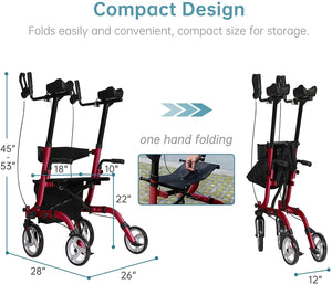 Can a Rollator Be Folded and Unfolded Without Help?