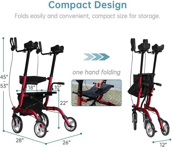 Can a Rollator Be Folded and Unfolded Without Help?