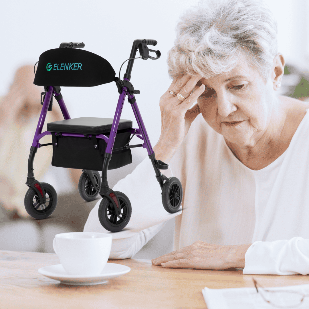 Are Rollator Walkers Suitable for People with Dementia? – Elenker