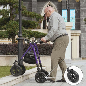 Can Rollators Handle Uneven Ground or Small Curbs?