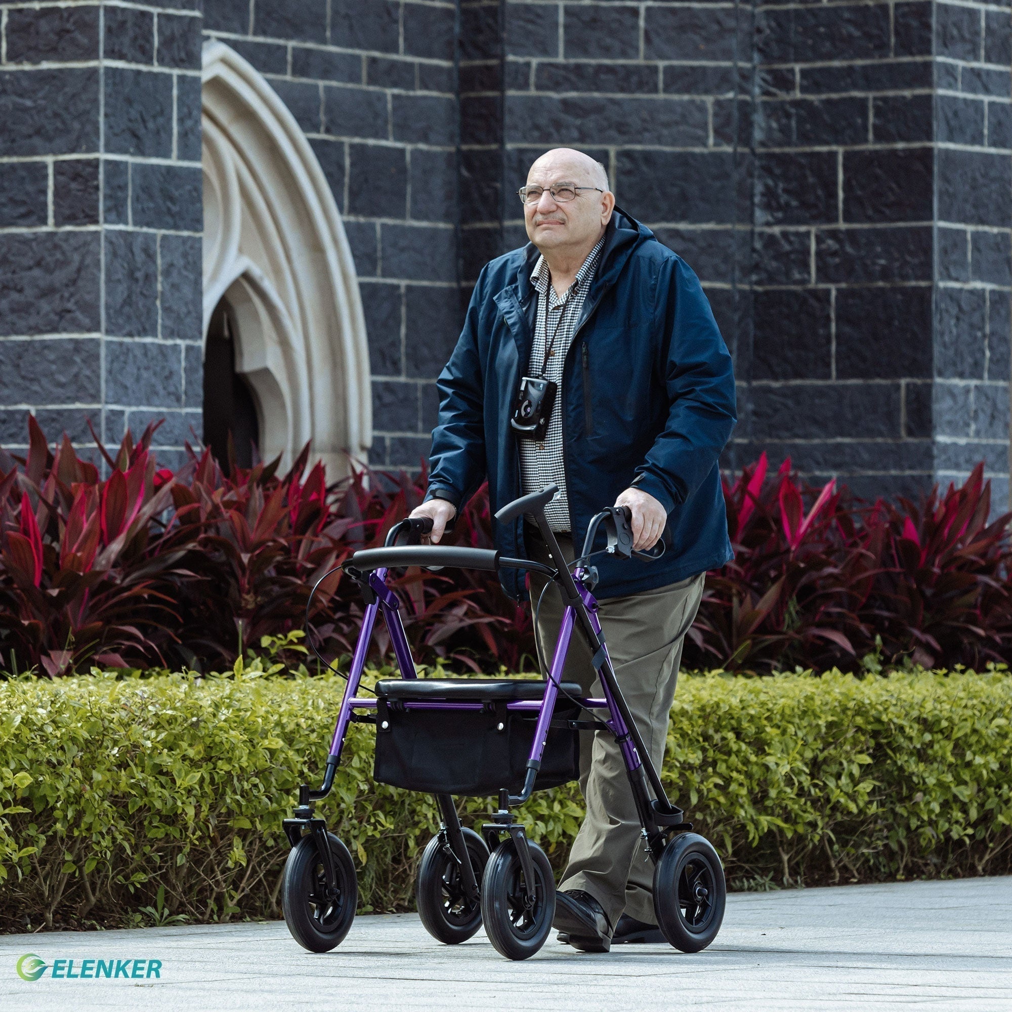 Can rollator be used as wheelchair? – Elenker