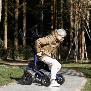 How Do I Sit on a Rollator Walker Seat Properly?