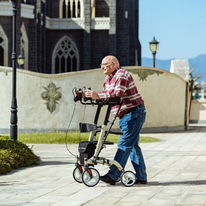 Is Using a Rollator Walker Tiring?