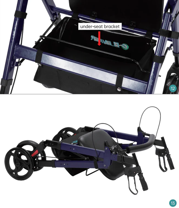 What is the Safest Way to Store a Rollator Walker at Home?