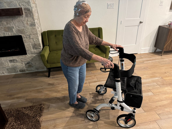 What Makes a Rollator Walker Safer Than a Regular Walker?