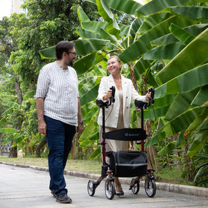 Who Should Use an Upright Walker Over a Regular Rollator?