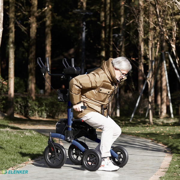 Who should not use a rollator walker?
