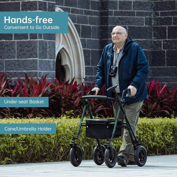 Why Is a Rollator Walker Romantic and Practical For Valentine's Day?