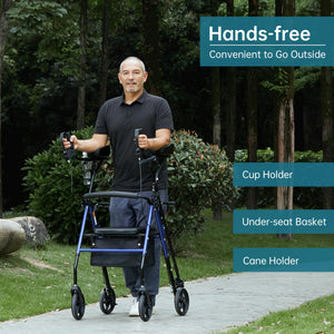 Are Rollator Walker Brakes Easy for Arthritis?