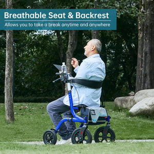 How Long Can Someone Sit on the Rollator Walker Seat?