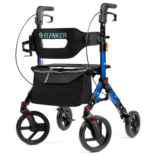 KLD-9315 All-Terrain Rollator Walker 10” Wheels