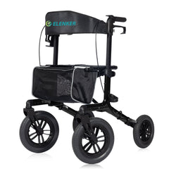 KLD-9212 All Terrain Dual-Brake Rollator Walker 12