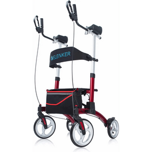 HCT-9291D Dual-Brake Upright Walker 10" Wheels Refurbished