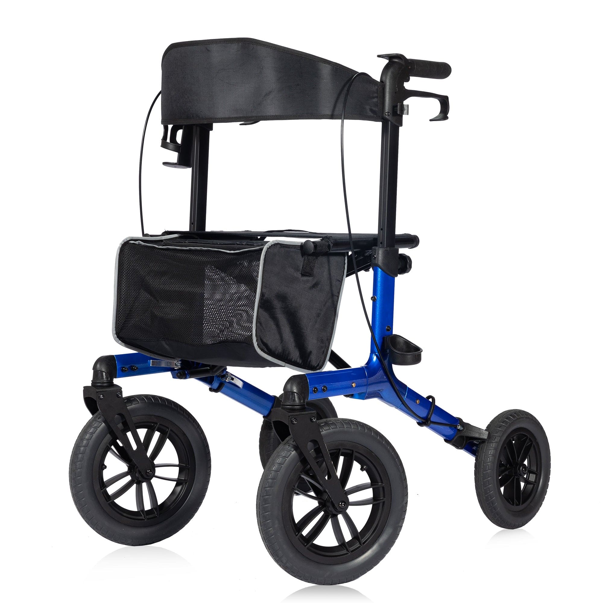 KLD-9212 All Terrain Dual-Brake Rollator Walker 12