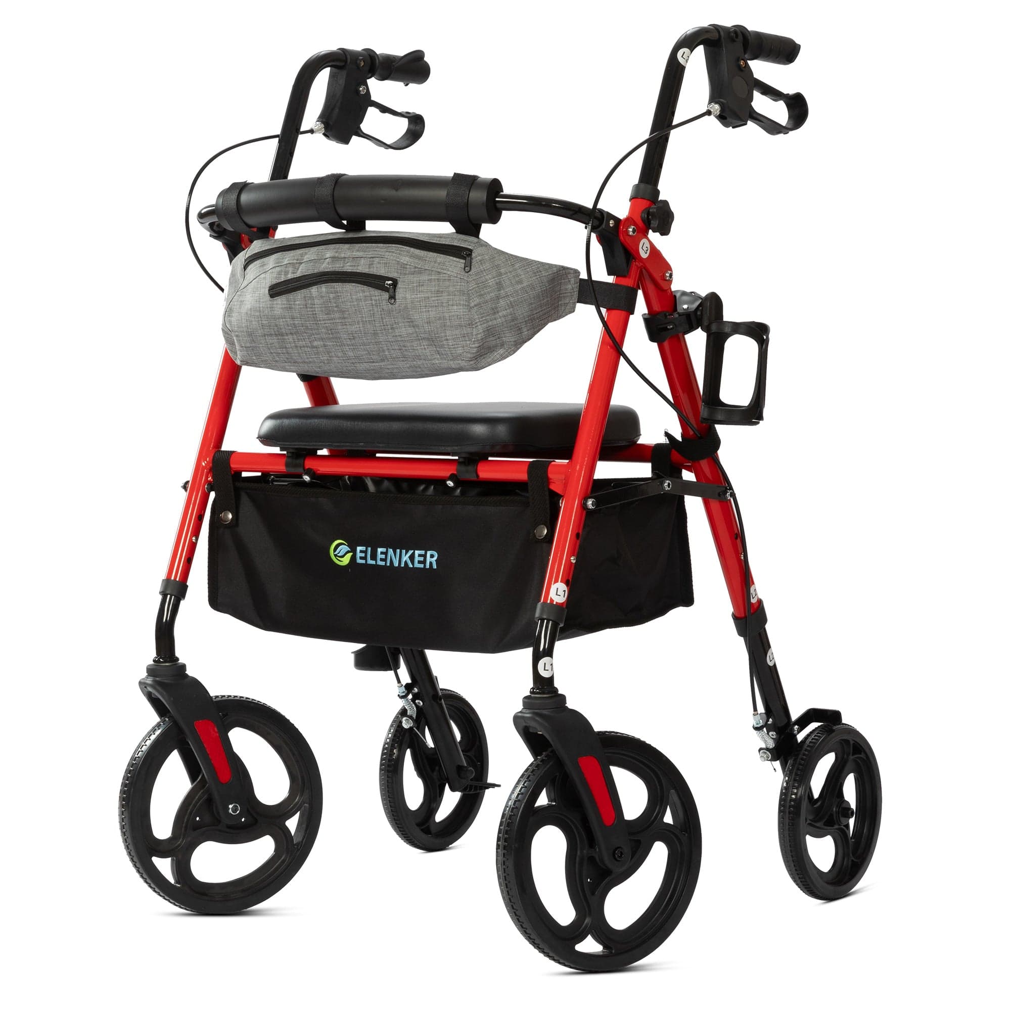 YF-9007C Dual-Brake Rollator Walker 10