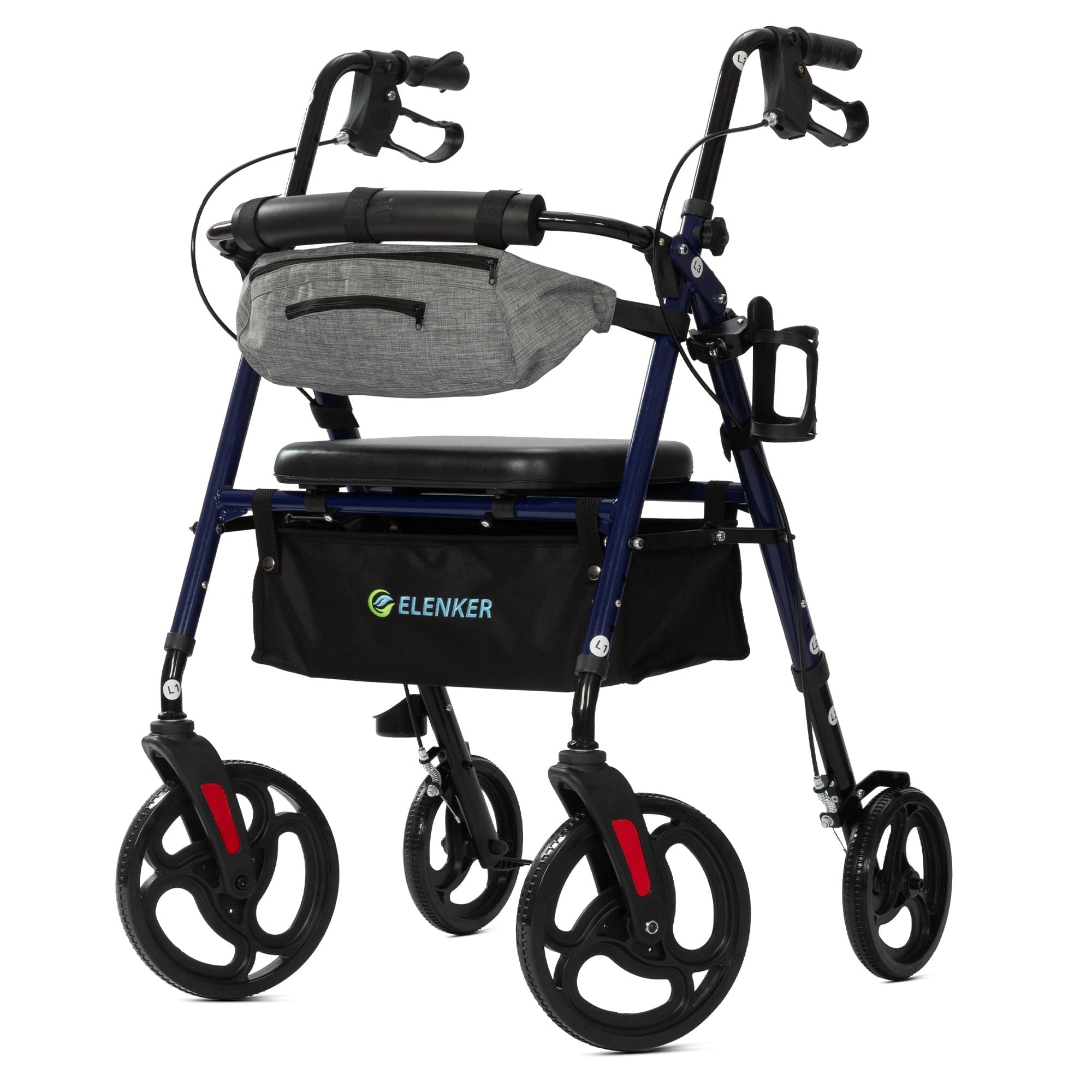 YF-9007C Dual-Brake Rollator Walker 10