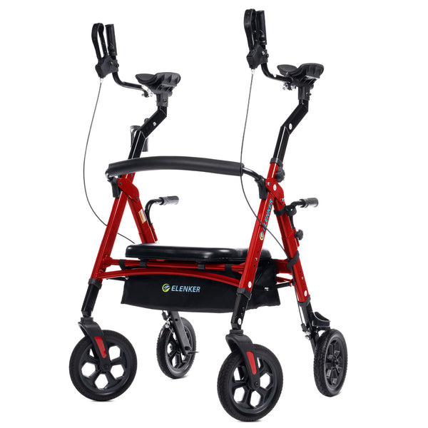 YF-9008F All-Terrain Heavy Duty Upright Walker 10" Wheels