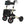 ELENKER ® HFK-9202E All-Terrain Rollator Walker with Seat, Outdoor Rolling Walker, 10” Non-Pneumatic Tire Wheels Compact Folding Design for Seniors Champagne