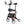 HFK-9240 ELENKER® Upright Walker, Stand Up Folding Rollator Walker with 10” Front Wheels Backrest Seat and Padded Armrests for Seniors and Adults Bright red