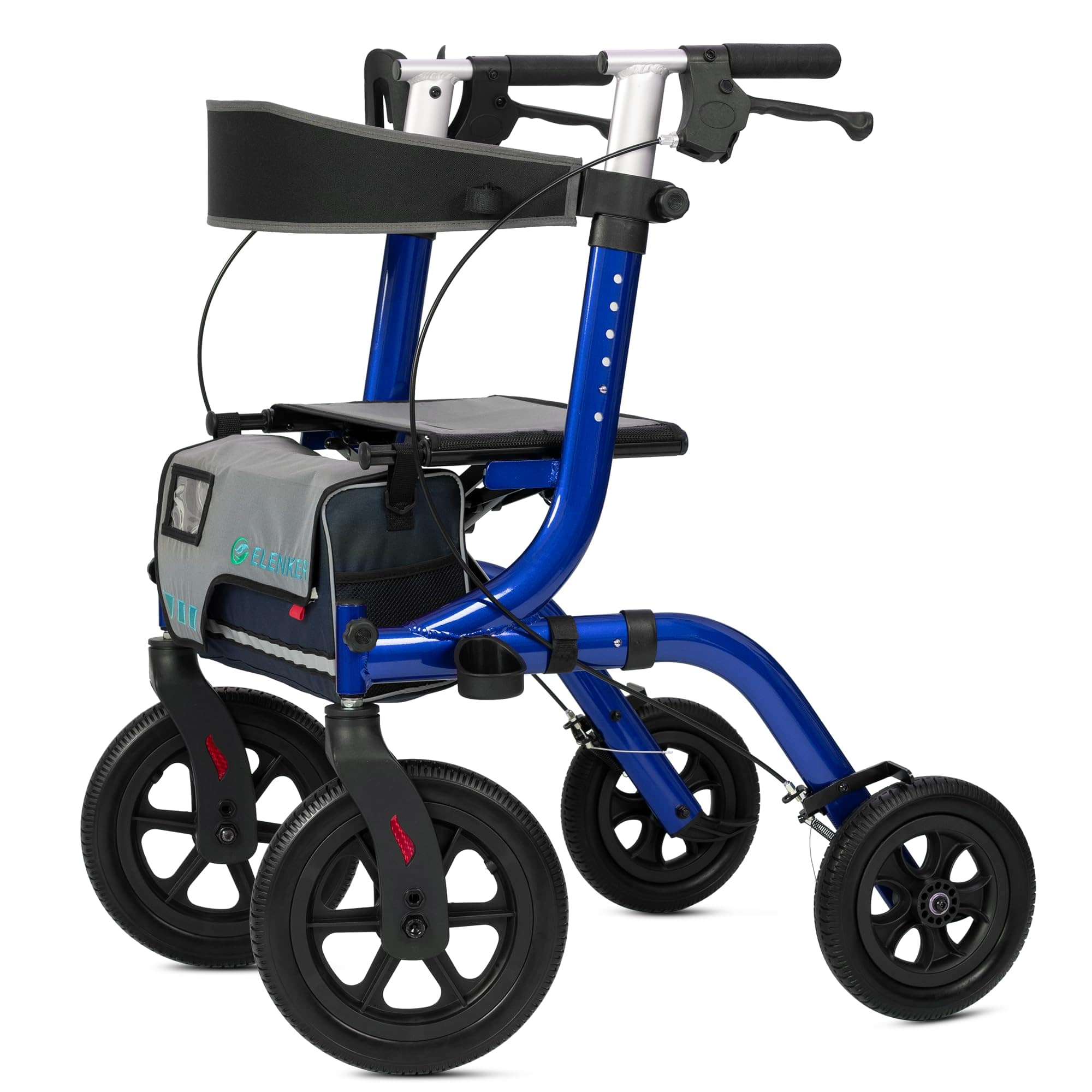 HFK-9210KDB All Terrain Dual-Brake Rollator Walker 12