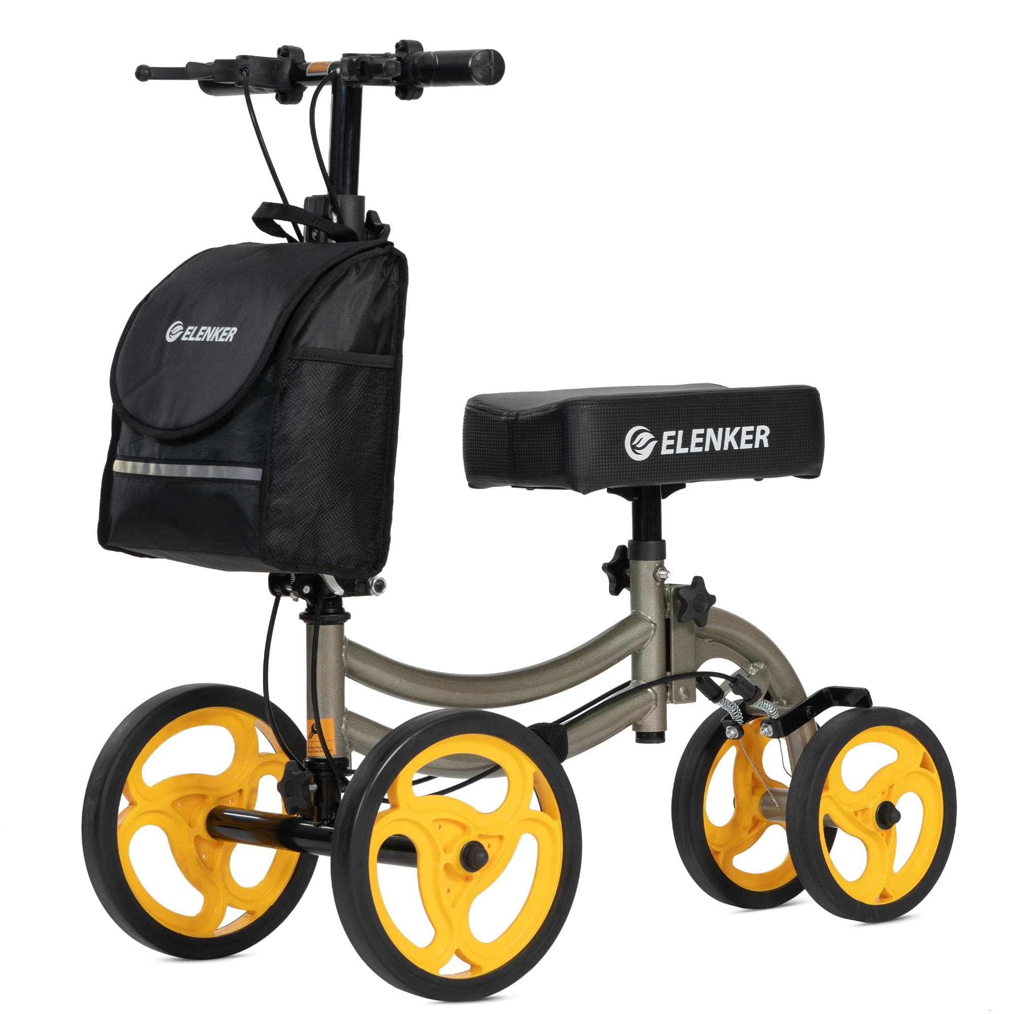 YF-9011A Deluxe Steerable Medical Knee Walker 10