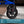 ELENKER ® HFK-9210KDB  All-Terrain Rollator Walker with Seat, Outdoor Rolling Walker, 12” Non-Pneumatic Tire Front Wheels, Compact Folding Design for Seniors Blue