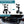 ELENKER ® HFK-9240-2 All-Terrain Upright Rollator Walker, Stand up Rolling Walker with Seat, 12” Non-Pneumatic Wheels, Compact Folding Design for Seniors Blue