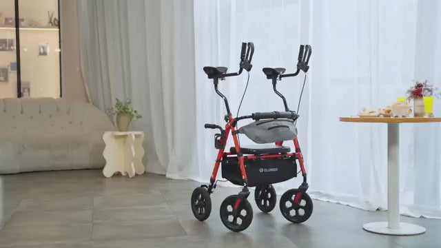 YF-9008E All-Terrain Dual-Brake Upright Walker 10