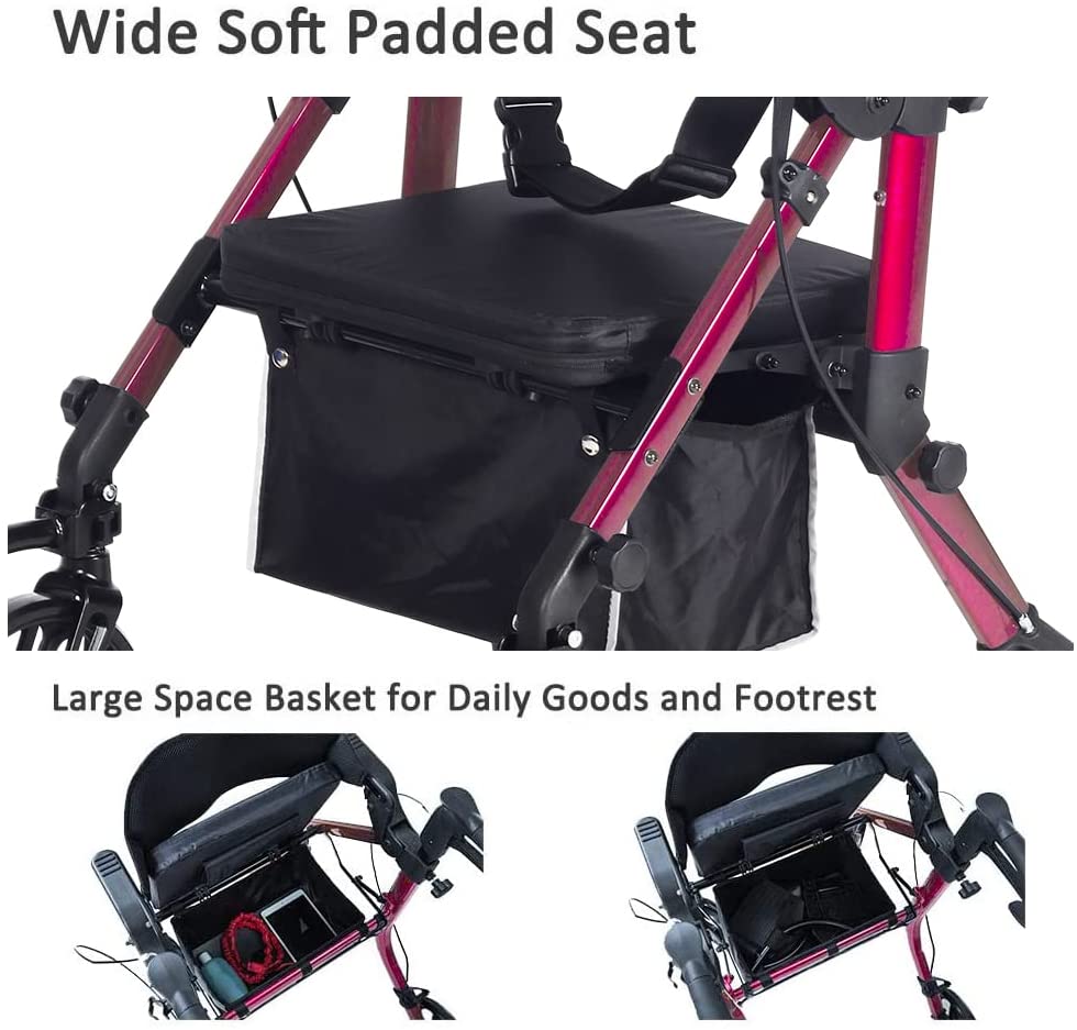 KLD-9269 2-in-1 Rollator Walker 10