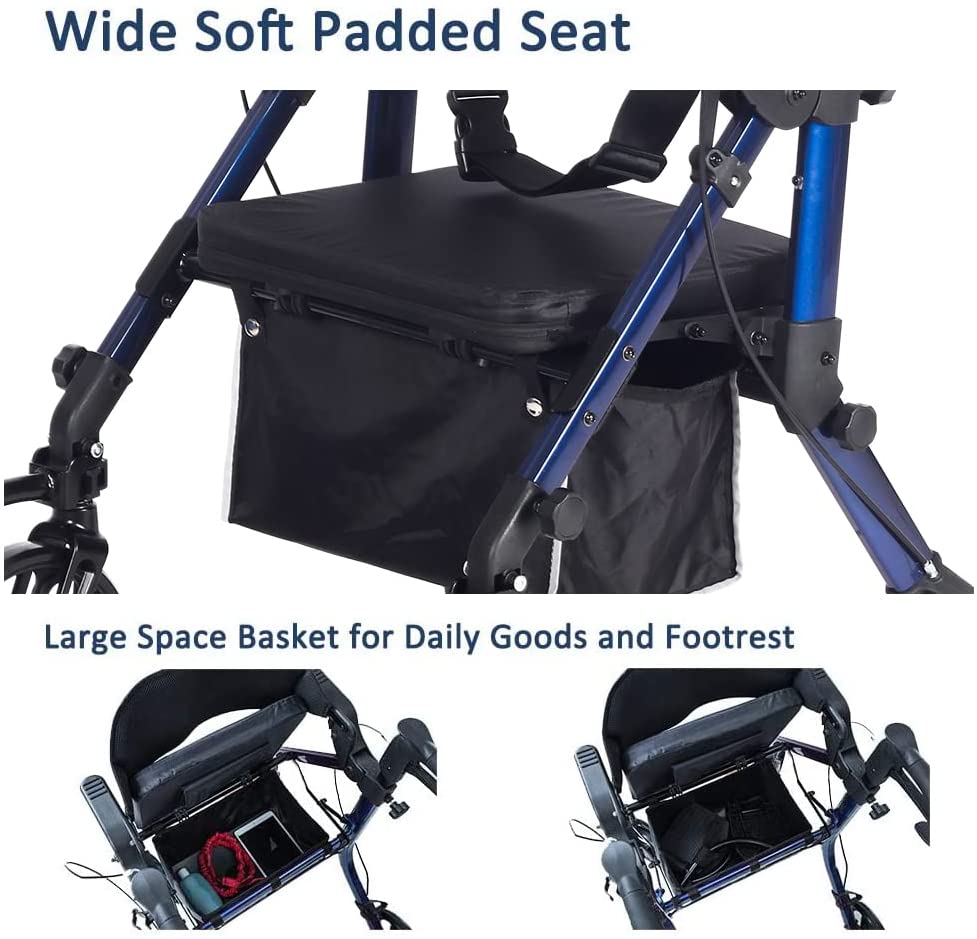 KLD-9269 2-in-1 Rollator Walker 10