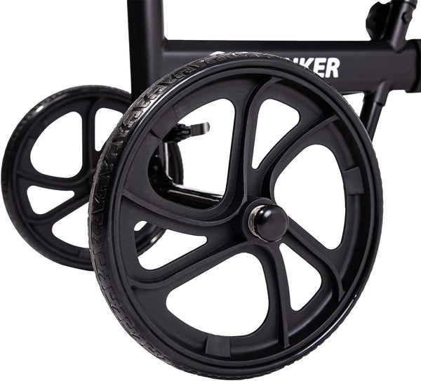 MT-9251 ELENKER® Best Value Knee Walker Steerable Medical Scooter Crutch Alternative with Dual Braking System Black