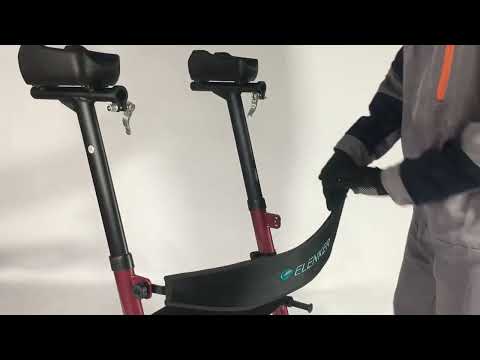 HFK-9210KDB-3 Dual-Brake Lightweight Upright Walker 10